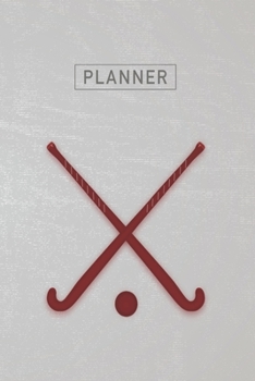 Paperback Planner: Field Hockey Player 1 Year Daily Planner (12 Months) - 2020 - 2021 - 365 Pages for Planning - January 20 - December 20 Book