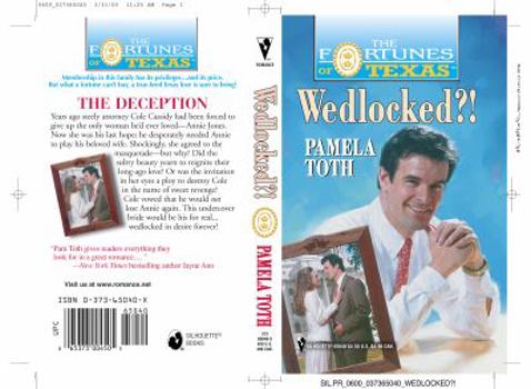 Wedlocked?! (Fortunes of Texas #11) - Book #11 of the Fortunes of Texas