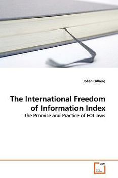 Paperback The International Freedom of Information Index Book