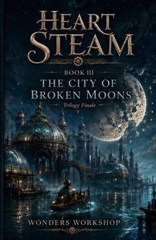 The City of Shattered Moons - Heart of Steam — Book III: A steampunk fantasy novel set in Lunaris: among water masks and memories of the sea, Lyra Ashcroft challenges the Breath of the Sea.