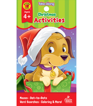 Paperback My Take-Along Tablet Christmas Activities, Ages 4 - 5 Book