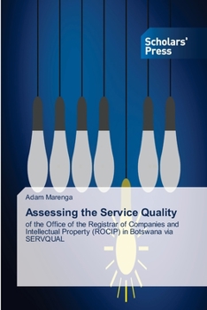 Paperback Assessing the Service Quality Book