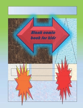 Paperback Blank Comic Book-Comic Sketch Book: Create your own comic book with this Blank Comic Book for kids, adults, students, teens and artists, Comic Design Book