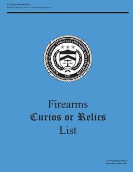 Paperback Firearms Curios or Relics List Book