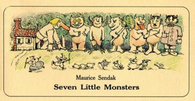 Paperback Seven Little Monsters Book