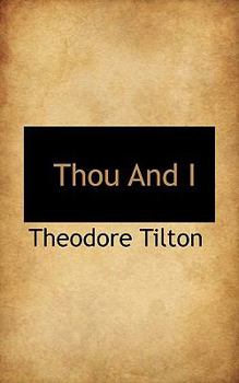 Paperback Thou and I Book