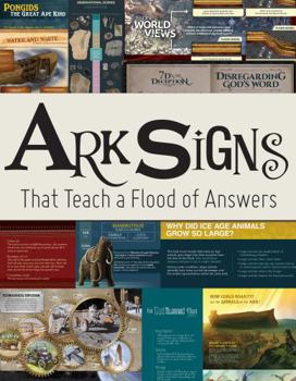 Paperback Ark Signs: That Teach a Flood of Answers Book