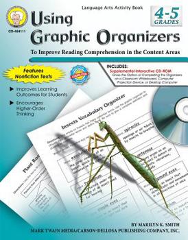 Paperback Using Graphic Organizers, Grades 4 - 5 Book