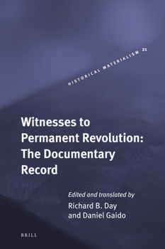 Hardcover Witnesses to Permanent Revolution: The Documentary Record Book