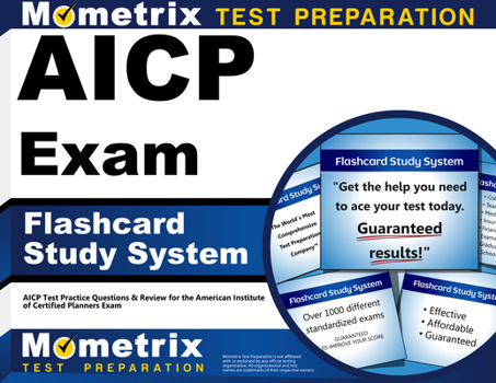 Aicp Exam Flashcard Study System: Aicp Test Practice Questions and Review for the American Institute of Certified Planners Exam