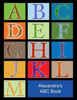 Paperback Alexandra's ABC Book: African American Girl with Black Hair Book