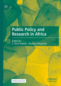 Paperback Public Policy and Research in Africa Book