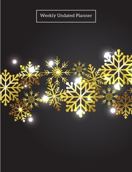 Weekly Undated Planner: 2 Year Weekly No Date Planner With To Do List And Habit Tracker, 2020 2021 ,size 8.5 X 11"