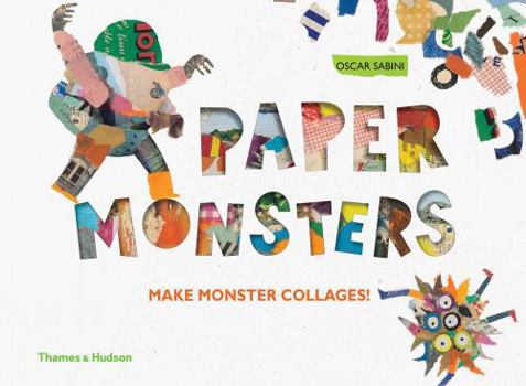 Hardcover Paper Monsters: Make Monster Collages! Book