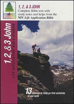 Paperback 1, 2, & 3 John (Life Application Bible Studies (NIV)) Book