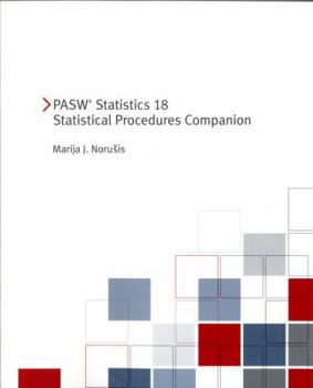 Paperback Pasw Statistics 18 Statistical Procedures Companion Book