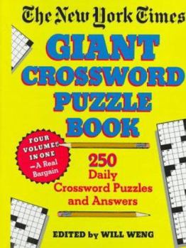 Hardcover The New York Times Giant Crossword Puzzle Book