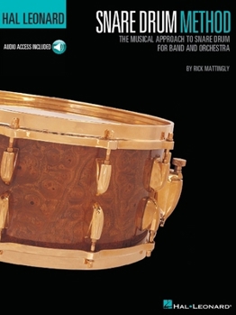 Paperback Hal Leonard Snare Drum Method Songbook with Online Audio Beginner Snare Drum Lessons for Band Orchestra Pas 40 Rudiments Solos Etudes Duets Play Along Book