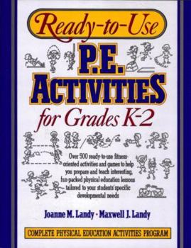 Paperback Ready-To-Use Physical Education Activities for Grades K-2 Book