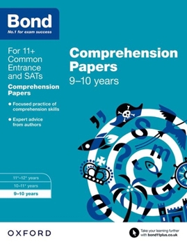 Paperback Bond 11+: English: Comprehension Papers Book