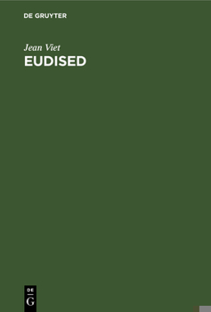 Hardcover Eudised: Thesaurus Multilingüe Para El Tratamiento de la Información Relativa a la Educación [Spanish] Book