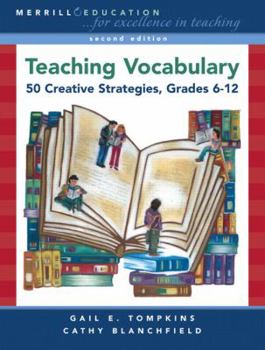 Paperback Teaching Vocabulary: 50 Creative Strategies, Grades 6-12 Book