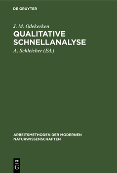 Hardcover Qualitative Schnellanalyse [German] Book