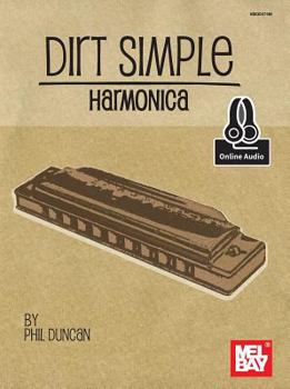 Paperback Dirt Simple Harmonica Book