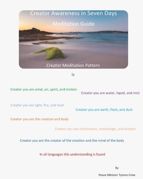 Paperback Creator Awareness in Seven Days Meditation Guide Book