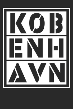 Notebook: Copenhagen Denmark Ruled 6x9 120 Pages