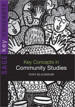Paperback Key Concepts in Community Studies Book