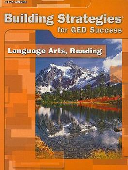 Paperback Building Strategies for GED Success: Language Arts, Reading Book