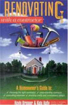 Paperback Renovating with a Contractor Book