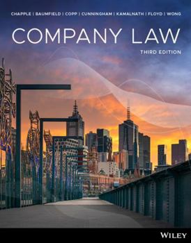 Paperback Company Law, 3rd Edition Book