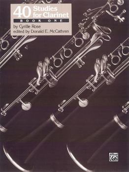 Paperback 40 Studies for Clarinet, Bk 1: Studies 1-20 Book