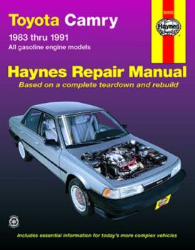 Paperback Toyota Camry 1983-91 Book