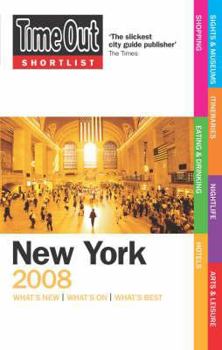 Paperback Time Out Shortlist New York 2008 Book