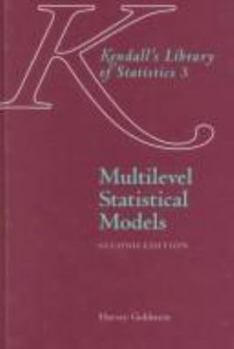 Hardcover Multilevel Statistical Models Book