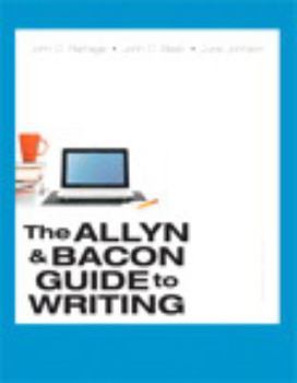 Paperback The Allyn & Bacon Guide to Writing Book
