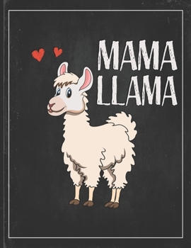 Paperback Mama Llama: Cute Alpaca Gifts Llama Llama Books for Kids Gratitude Kids Journal Write & Draw Children Diary Book