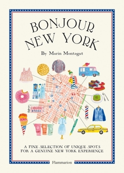 Paperback Bonjour New York: The Bonjour City Map-Guides Book