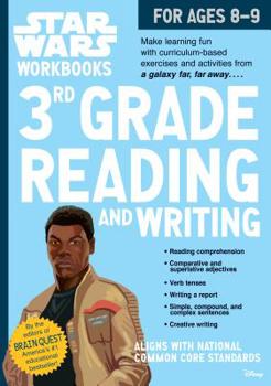 Paperback Star Wars Workbook: 3rd Grade Reading and Writing Book