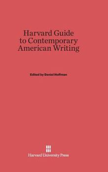 Hardcover The Harvard Guide to Contemporary American Writing Book