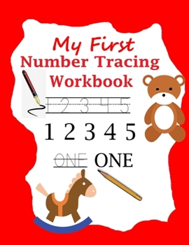 Paperback My First Number Tracing Workbook: Numbers 1-100 for preschoolers and kindergarten Book