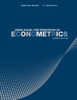 Paperback Using Excel for Principles of Econometrics Book