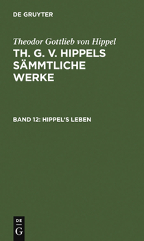 Hardcover Hippel's Leben [German] Book
