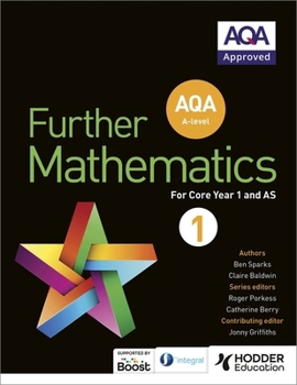 Paperback AQA A Level Further Maths Core Year 1 AS Book
