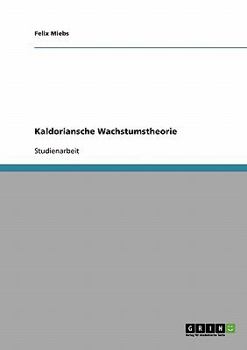 Paperback Kaldoriansche Wachstumstheorie [German] Book