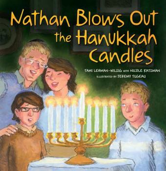 Paperback Nathan Blows Out the Hanukkah Candles Book