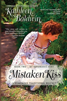 Paperback Mistaken Kiss: A Humorous Traditional Regency Romance Book
